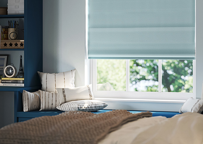 Stamford, Azure - Roman Blind - Image 5